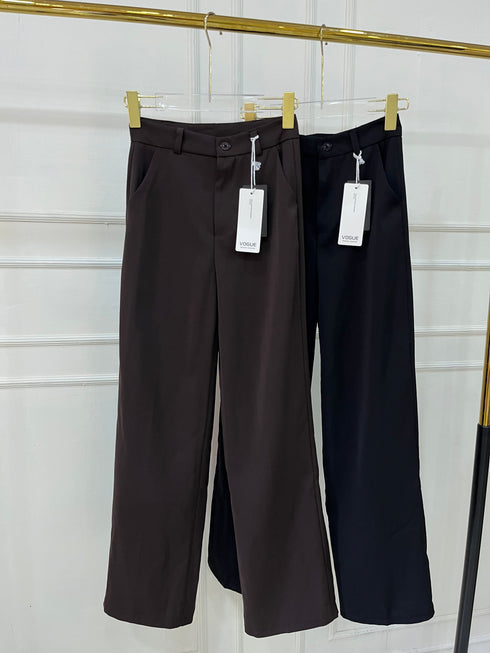 Women Straight Cut Formal Trousers